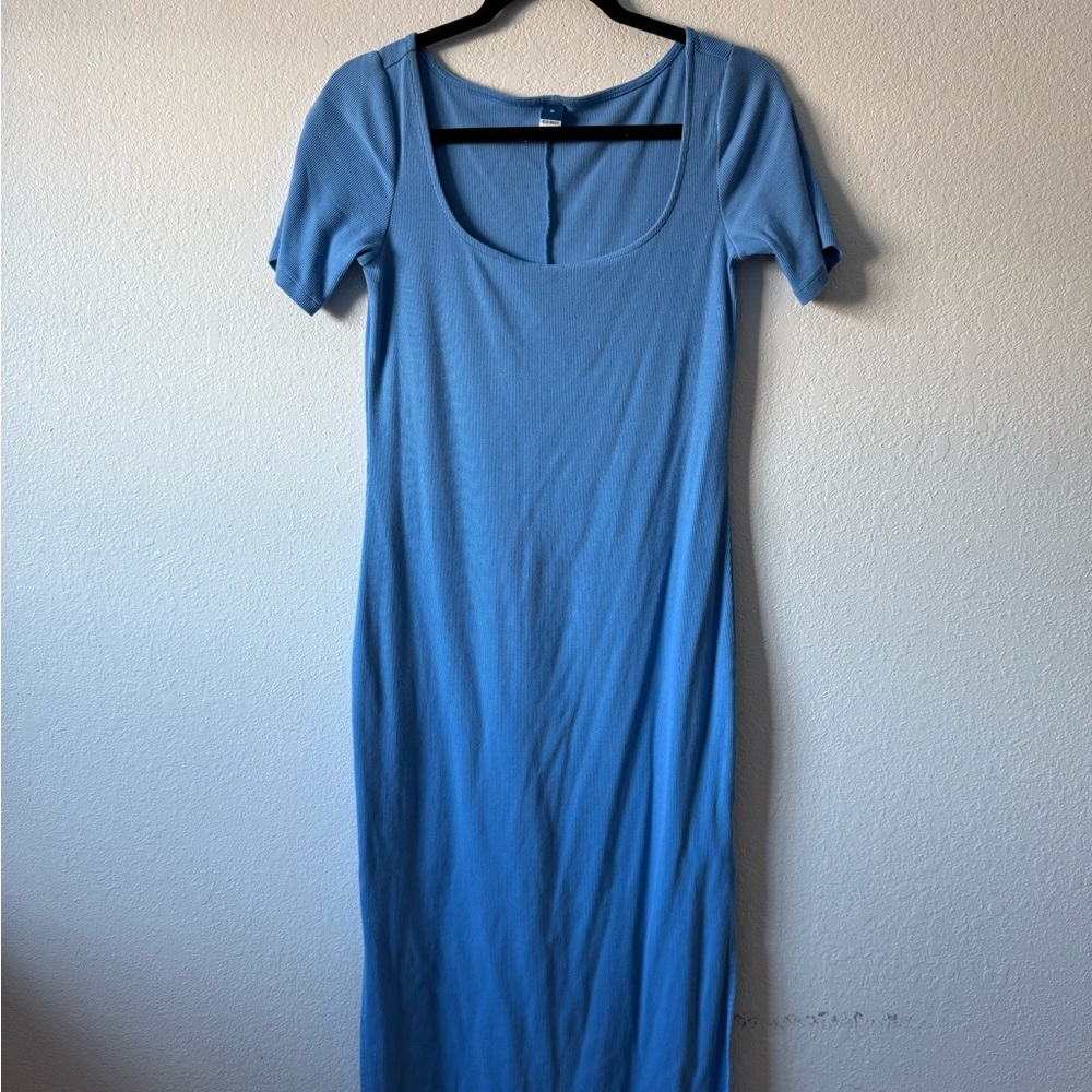 Old Navy Sky Blue Midi Dress